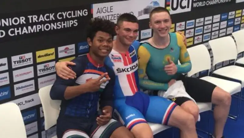 Завоевана первая в истории казахстанского велоспорта медаль чемпионата мира в спринте