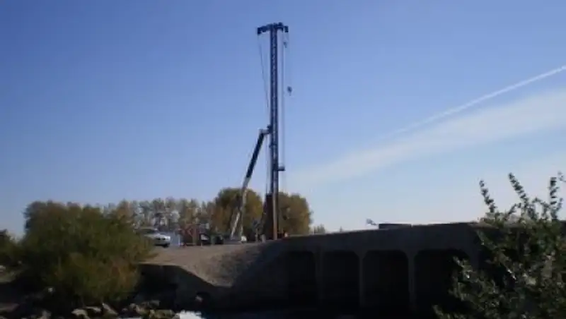 Завершается реконструкция моста, соединяющего в паводок пригород с Петропавловском