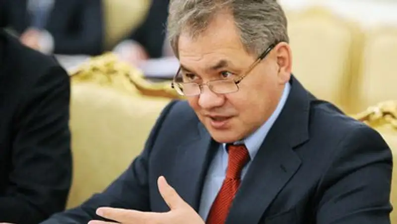Министр обороны РФ С. Шойгу назвал события на Украине гражданской войной