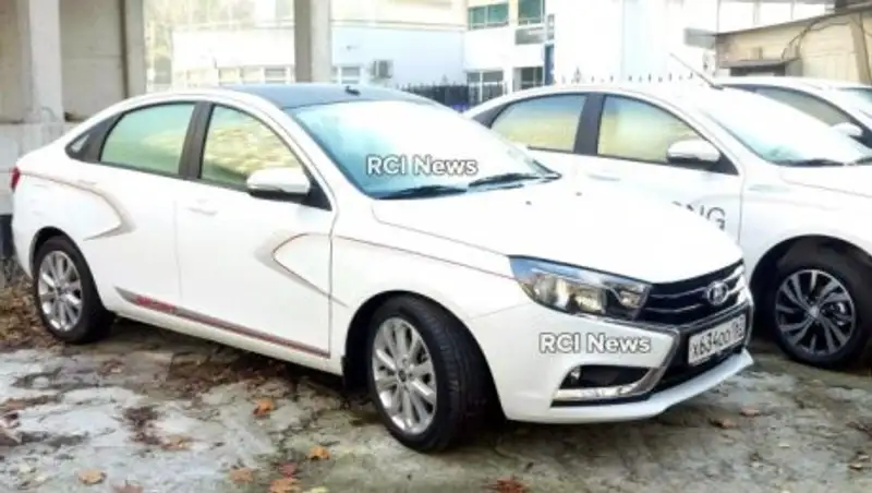 На тестах замечен спортивный седан LADA Vesta Sport
