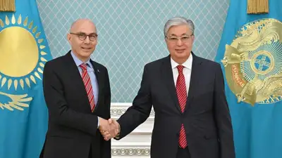 Токаев встретился с верховным комиссаром ООН по правам человека, фото - Новости Zakon.kz от 17.03.2023 17:34