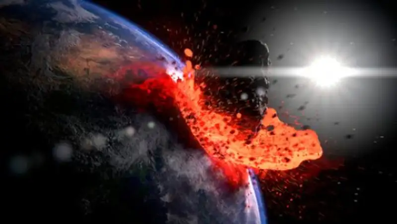 Человечество пережило падение гигантской кометы