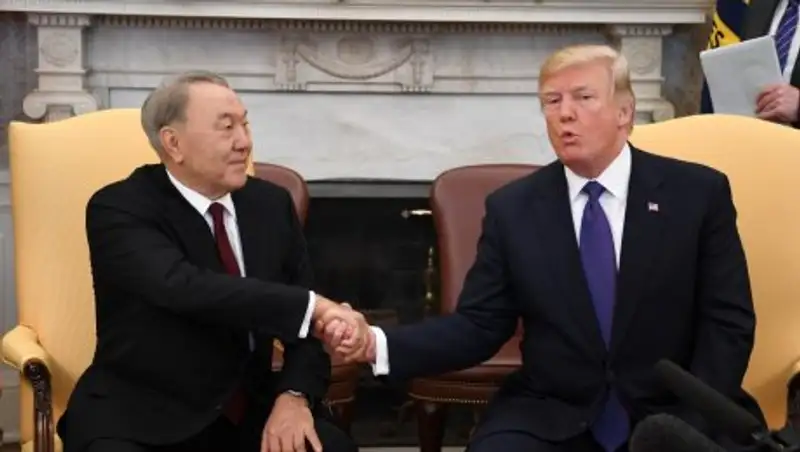 Исторический визит Назарбаева в США. Как это было