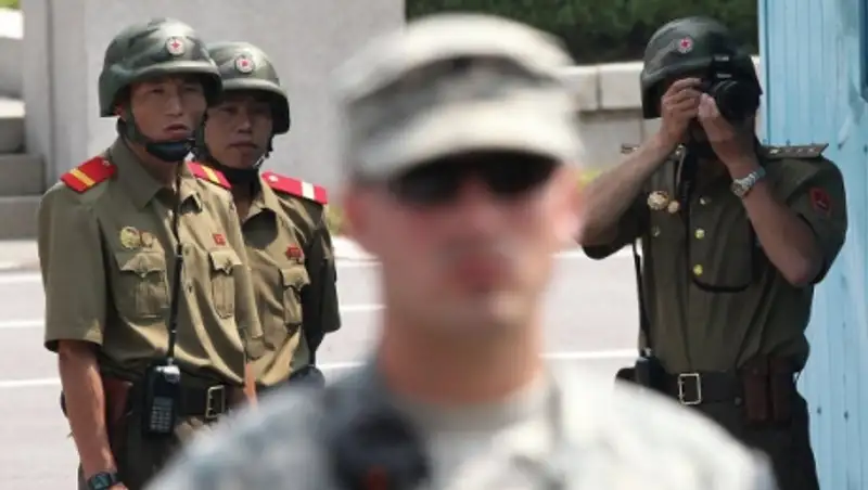 КНДР увеличила число военных на границе с Южной Кореей