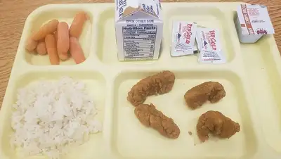 Питание школьников США, фото - Новости Zakon.kz от 22.01.2022 10:08