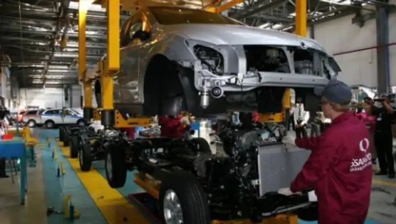 В Казахстане сократилось производство легковых автомобилей