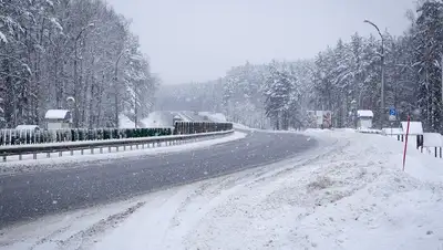 вко, трасса, республиканская, непогода, закрытие, фото - Новости Zakon.kz от 19.01.2022 16:04