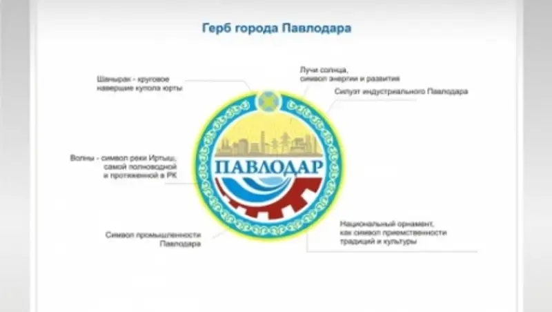 В Павлодаре утвердили новый герб города