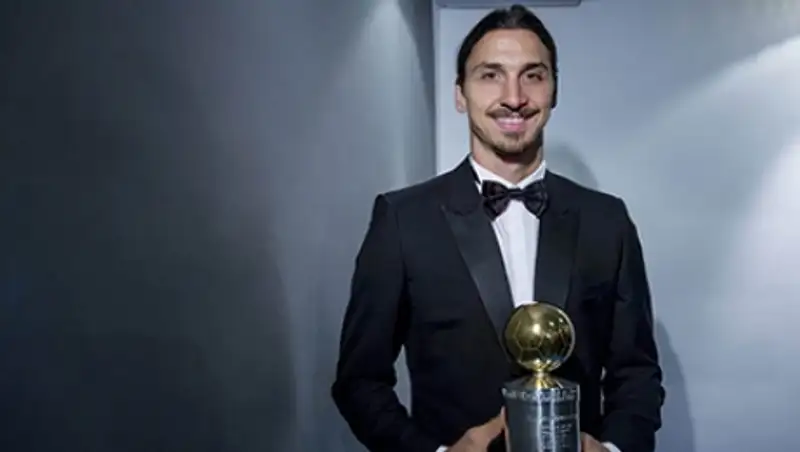 Ибрагимовича в девятый раз подряд признали лучшим футболистом Швеции