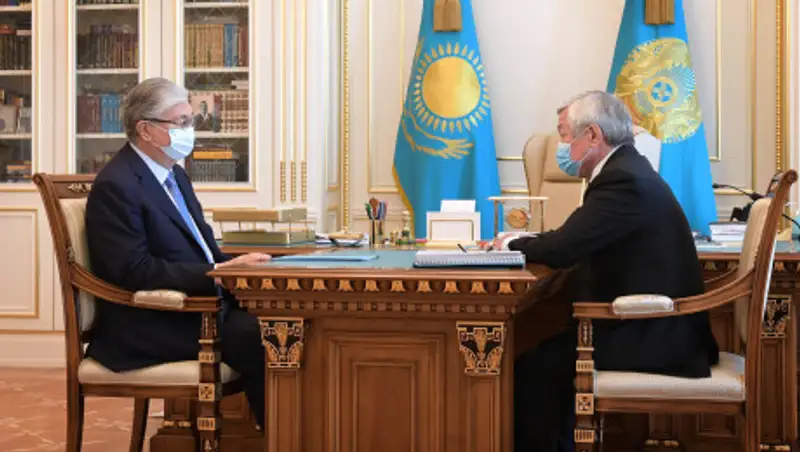 Токаеву доложили о положении дел в Кордайском районе