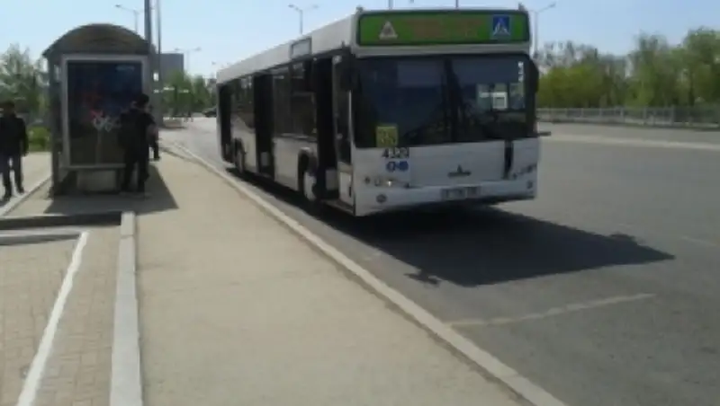 Отдельная полоса для автобусов появится в Астане