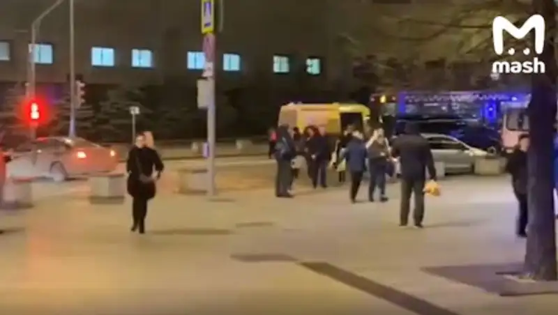 Появилось видео стрельбы в центре Москвы