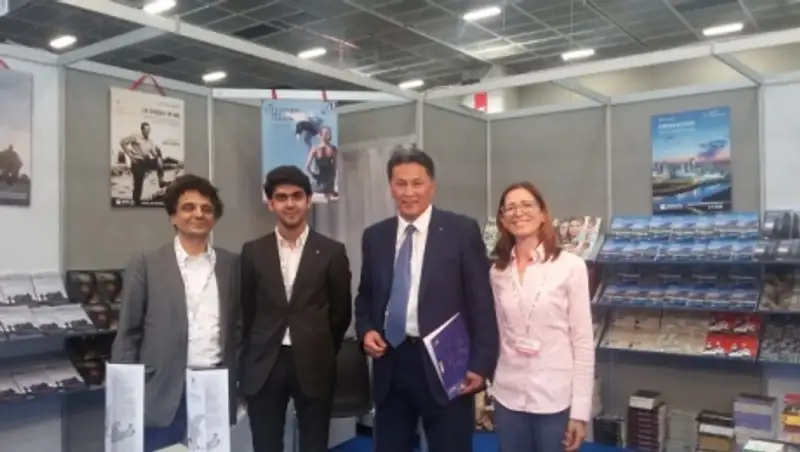 Казахстан был представлен на Туринской международной книжной выставке