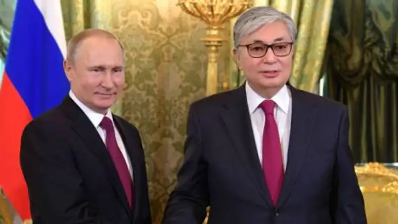 Токаев поблагодарил Путина за оказанную помощь во время пандемии коронавируса