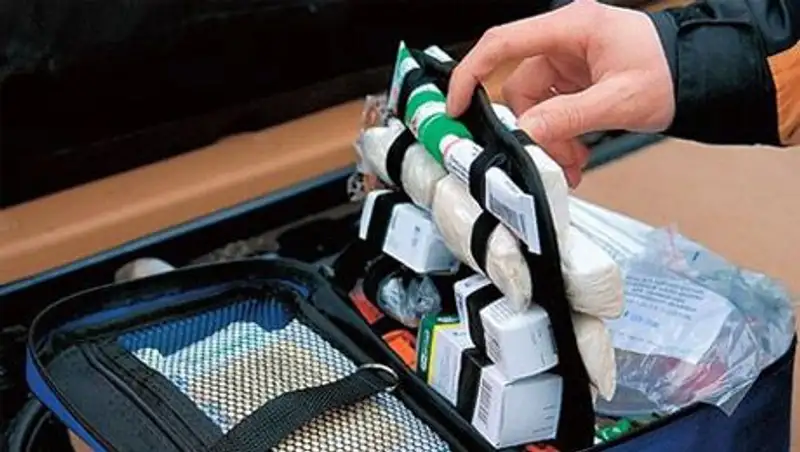 В Казахстане изменили перечень медпрепаратов для автомобильной аптечки