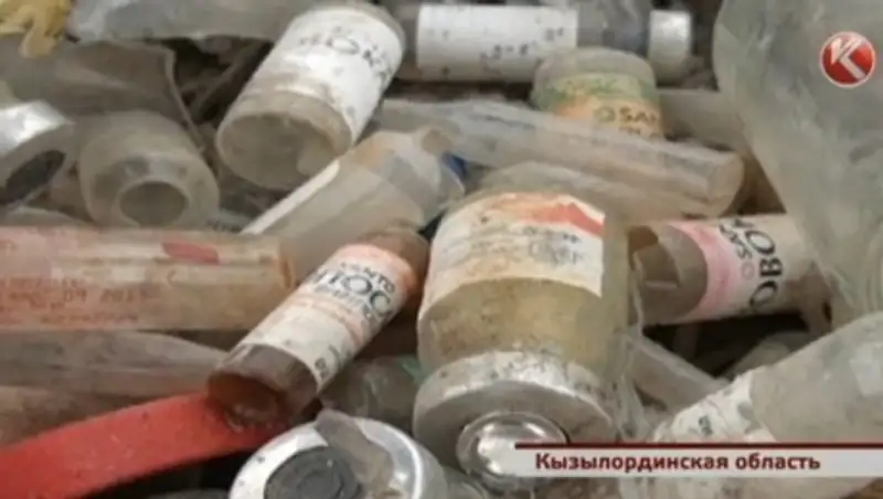 Свалку медицинских отходов обнаружили в кызылординской степи