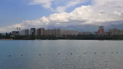 озеро, Алматы, Сайран, фото - Новости Zakon.kz от 12.05.2023 19:12