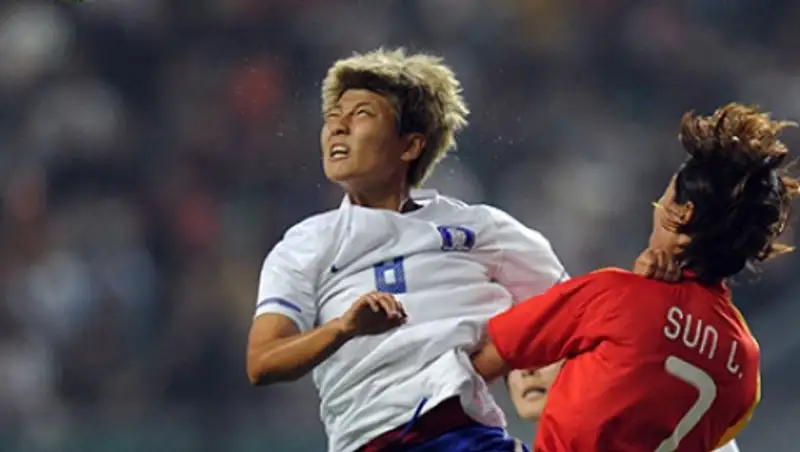 Южнокорейскую футболистку заподозрили в принадлежности к мужскому полу