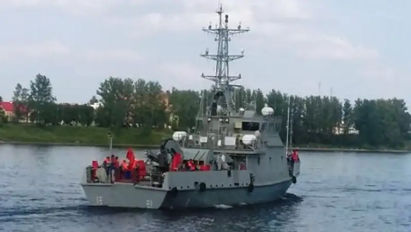 Ал&#1171;аш&#1179;ы мина-тарт&#1179;ыш кораблі сынамадан &#1257;туде