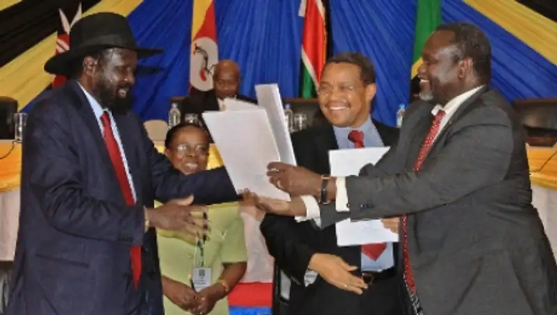 Конфликтующие стороны в Южном Судане поделили власть