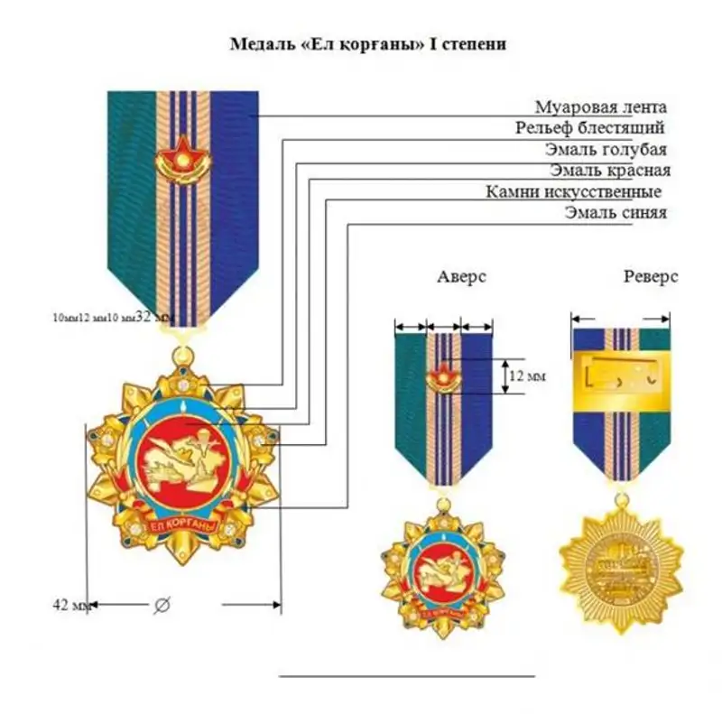Глава государства учредил новые медали
