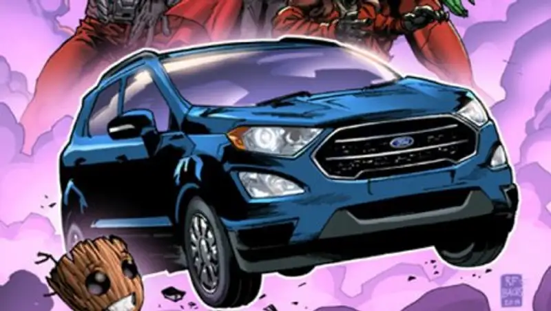 Ford EcoSport стал героем комикса