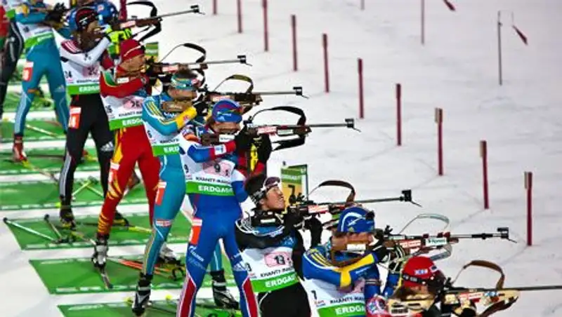 Казахстанские биатлонисты девятые в смешанной эстафете