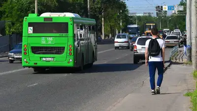 Алматы, автобусы, маршрут, изменение