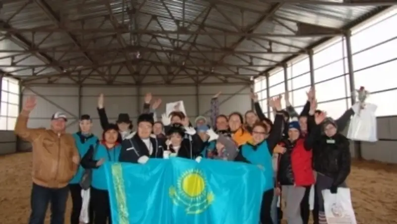 Дети-инвалиды из Усть-Каменогорска стали победителями конного турнира в России 