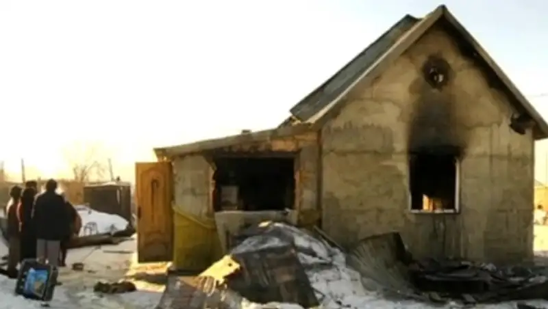 Семья тренера из Актобе осталась без крыши над головой