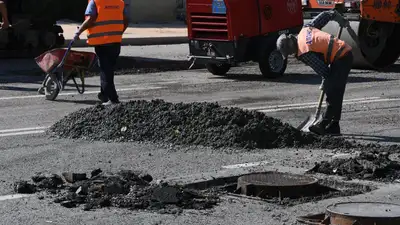 За свой счет построили дорогу предприниматели Уральска , фото - Новости Zakon.kz от 05.06.2023 00:10