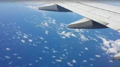 крыло самолета , фото - Новости Zakon.kz от 17.03.2022 09:29