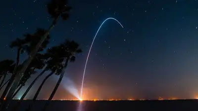 запуск ракеты, напечатанной на 3D-принтере , фото - Новости Zakon.kz от 23.03.2023 16:23