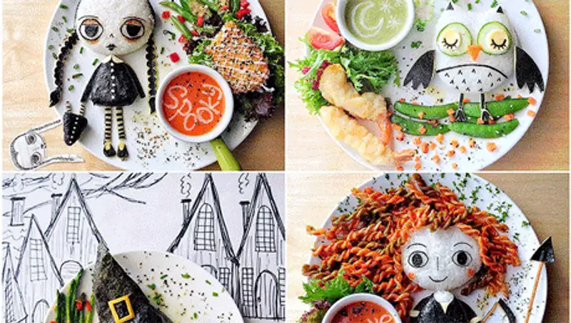 Художница превращает блюда в шедевры