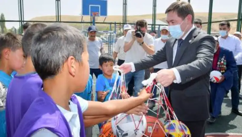 В рамках развития массового спорта в Шымкенте откроют 115 спортивных площадок