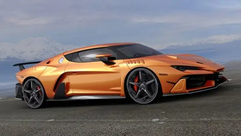 Суперкар Italdesign Zerouno показали на треке