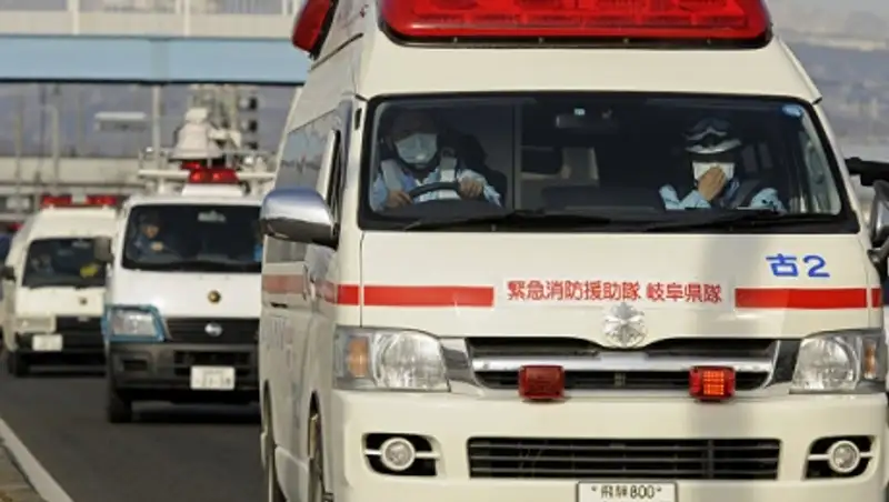 В тоннеле в Японии произошло крупное ДТП