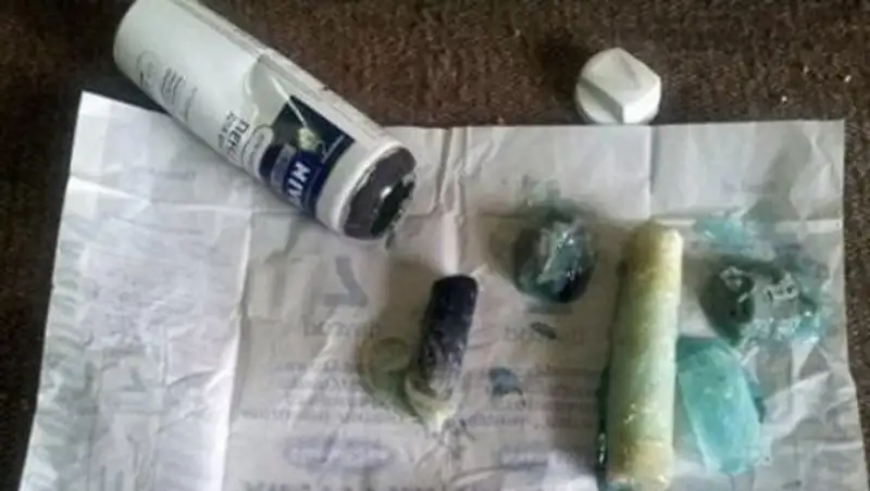 Гашиш в баллончике со средством для бритья пытались передать родственники осужденному