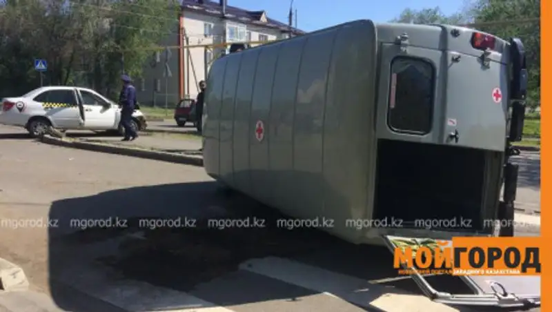 Медработник пострадал в ДТП в ЗКО