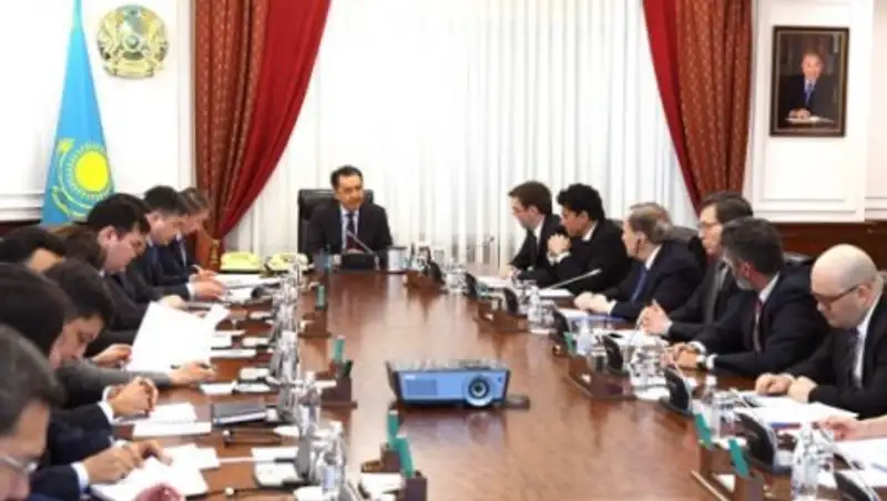 Сагинтаев встретился с членами правления ассоциации «Казахстанский Совет иностранных инвесторов»
