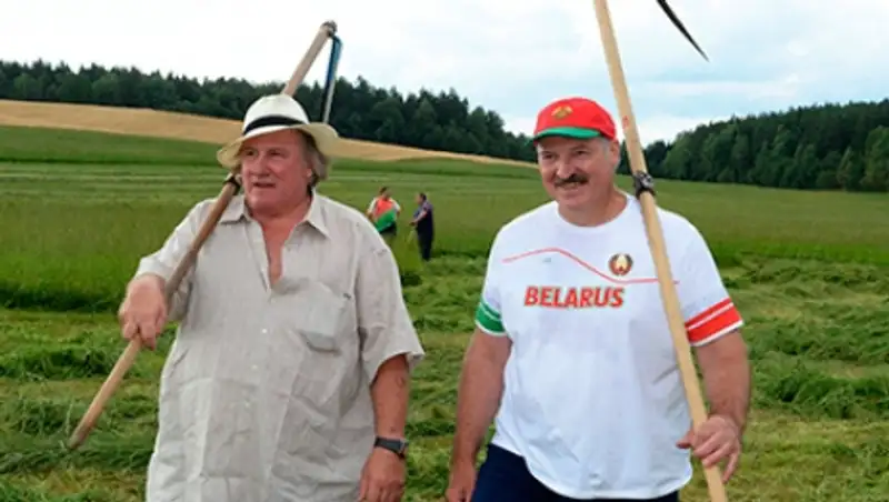 Лукашенко выделил два миллиона долларов на фильм с Депардье