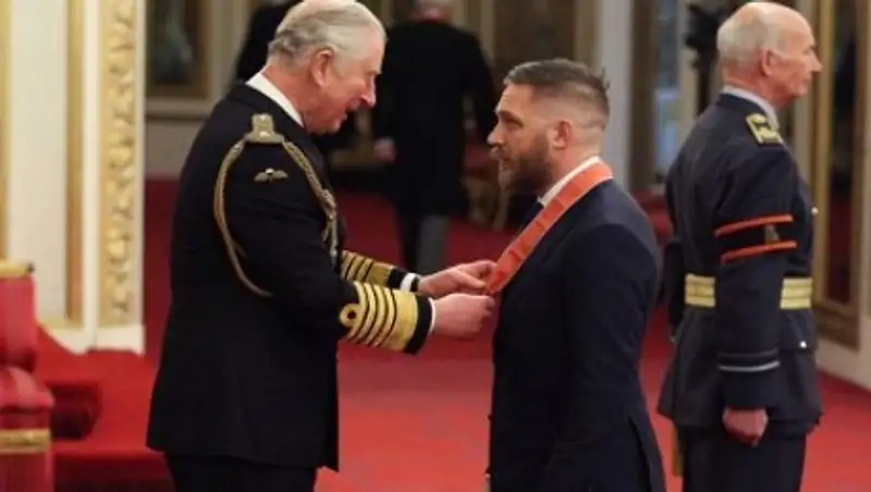 Том Харди получил звание рыцаря