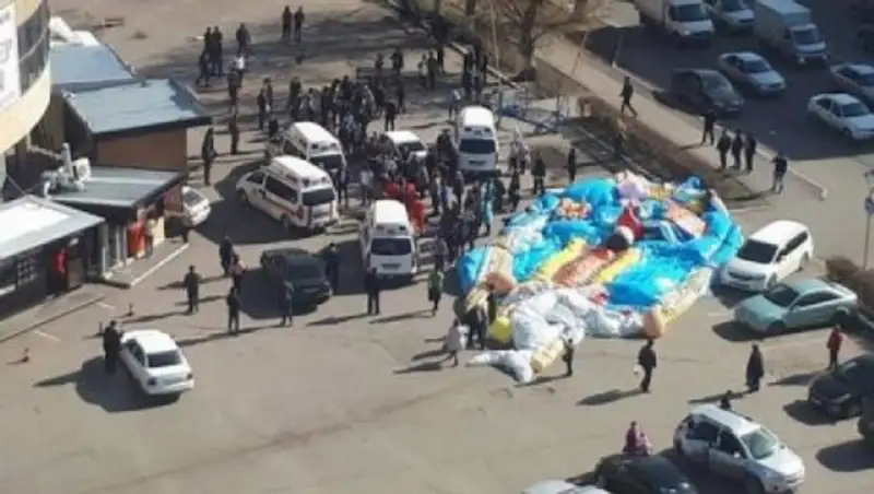 В Астане на суд по перевернувшемуся батуту с детьми не пришел ни один потерпевший