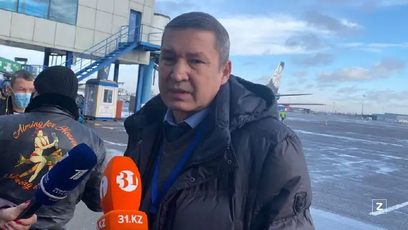 Сменный начальник аэропорта Фархат Сабитов, фото - Новости Zakon.kz от 20.01.2022 15:25