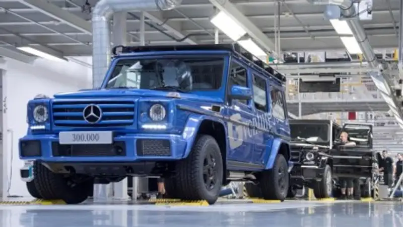 Mercedes выпустил 300-тысячный G-Class