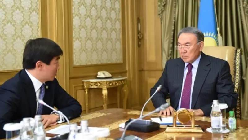 Байбек доложил Назарбаеву о работе по социально-экономическому развитию города