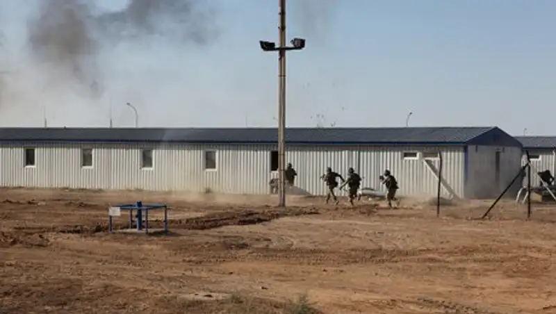 В Атырауской области прошли учения "Каспий-Антитеррор-2017"