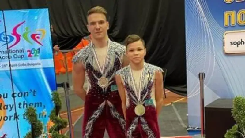 Экибастузцы привезли "серебро" с Чемпионата мира по спортивной акробатике