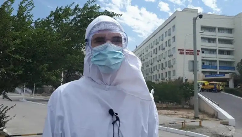 Российский медик: Главная цель - сократить смертность от коронавируса в Мангистау