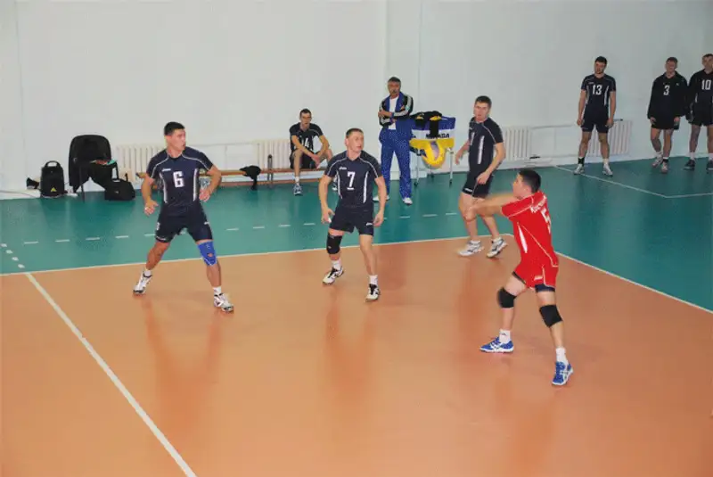 Команда по волейболу «Динамо-Костанай» выиграла команду Кызылорды в Чемпионате РК, фото - Новости Zakon.kz от 15.11.2013 00:15